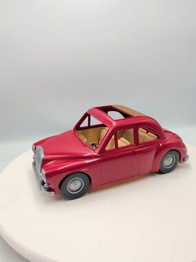 Calico Critters Sylvanian Families Cherry Cruiser Car EPOCH Red Burgundy RARE